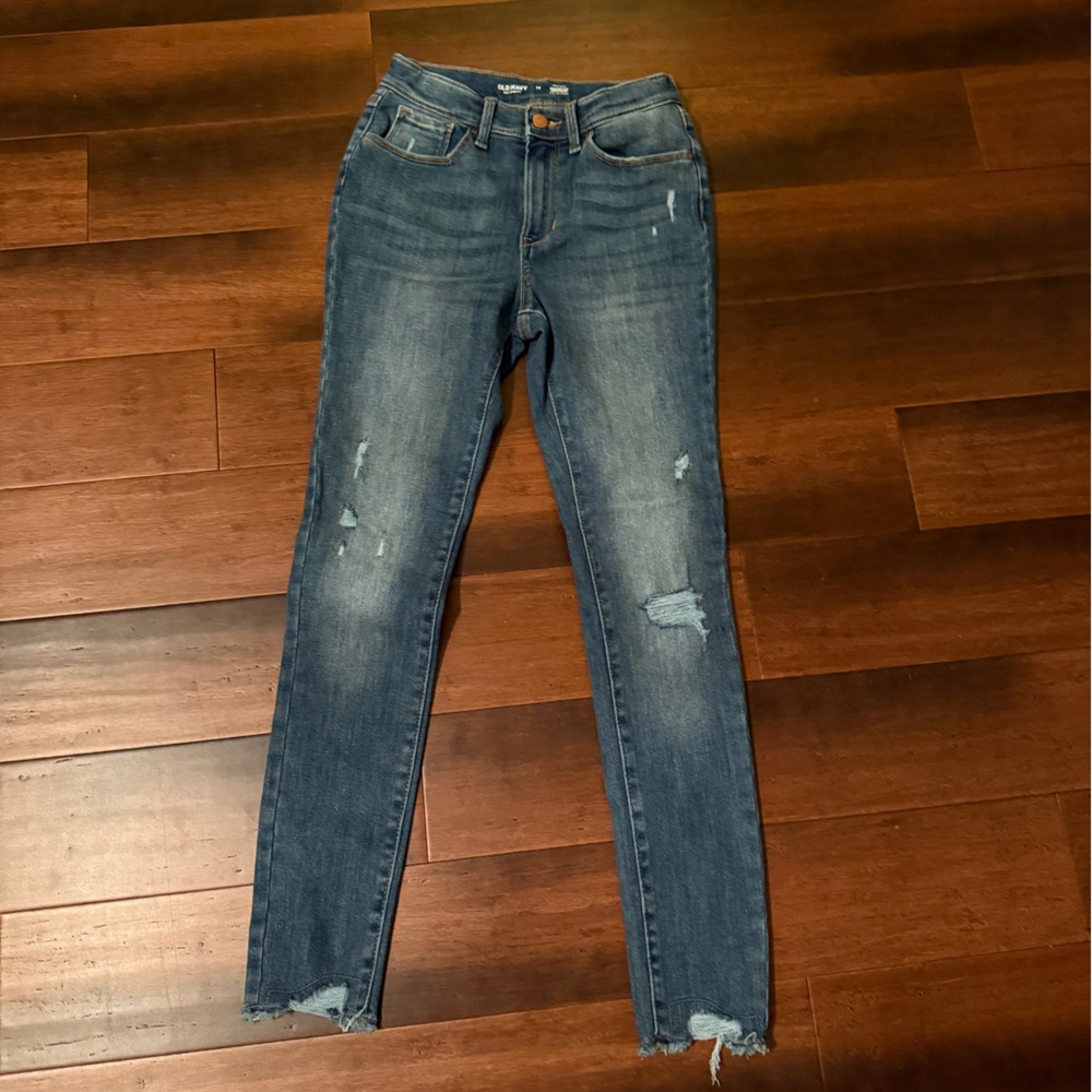 Old Navy Dark Blue Skinny Jeans
